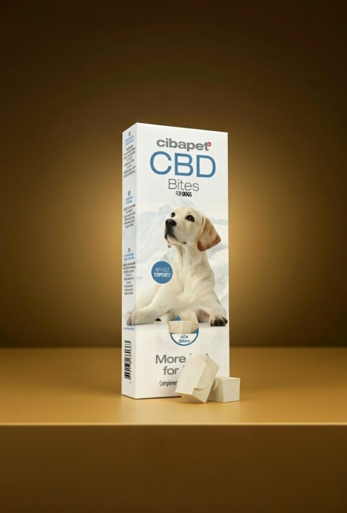 Bouchées pour chien au cbd